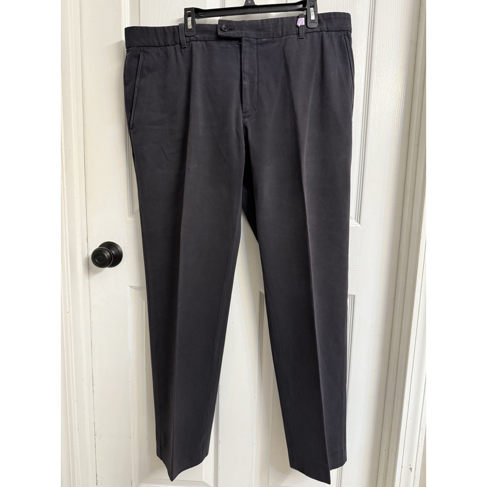 Tom Ford Trousers Pants Men's EU60 42x32 Cotton Straight Leg Flat Front Chino